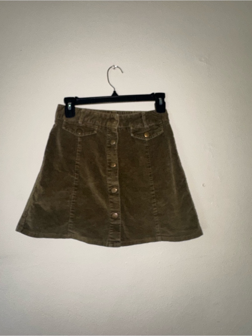 button up skirt